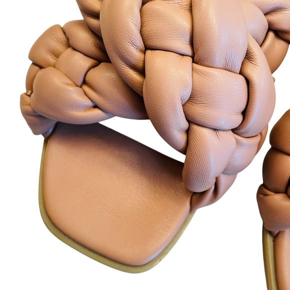 Vionic Kalina Women's Slide Braided Sandals Tan Size 7 1/2 - Picture 3 of 16